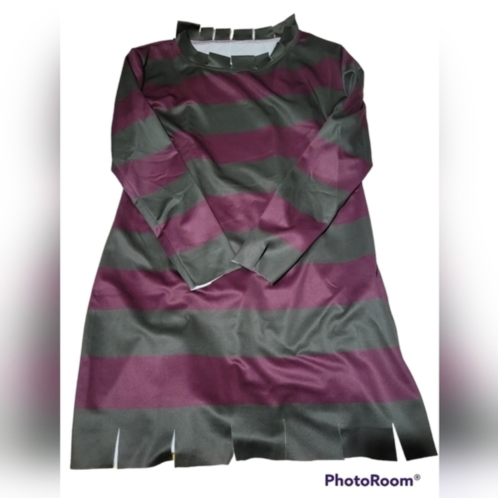 Green and Purple Freddy Krueger Dress‎